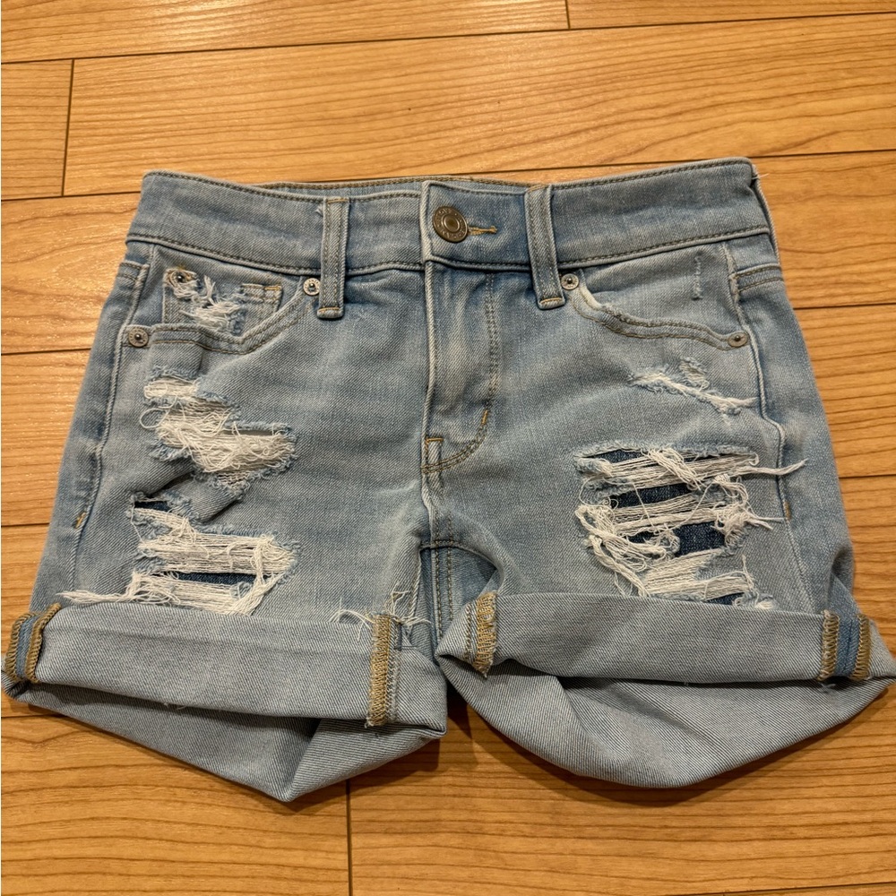 American eagle women’s jean shorts